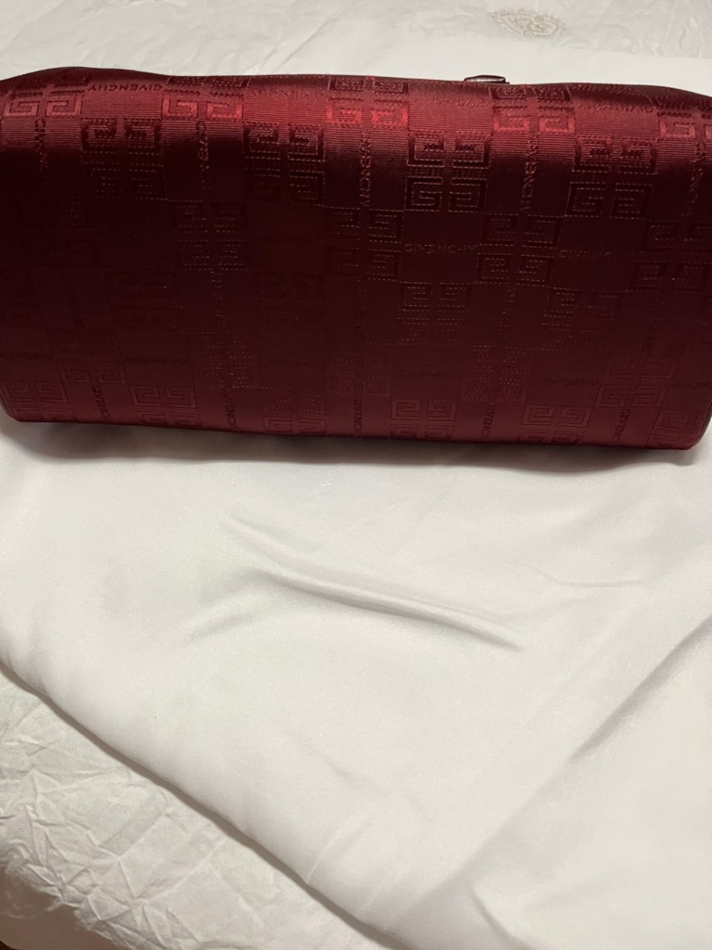 Givenchy Deep Red Monogram Top Handle Satchel authentic - Picture 5 of 14